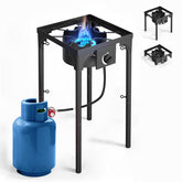 Doredo single burner stove assembled for quick outdoor cooking
