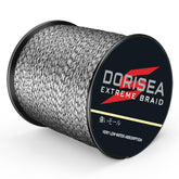 Dorisea Extreme Braid 100m multi-color closeup for accurate casting visibility
