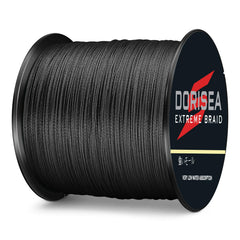 Dorisea Extreme Braid 8-strand construction signals enhanced strength and durability.