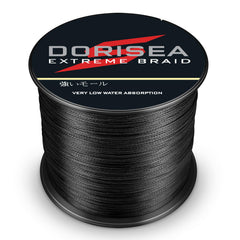 Dorisea Extreme Braid closeup weave highlights robust construction for strength.