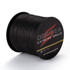 Dorisea Extreme Braid spool closeup shows strong knot potential