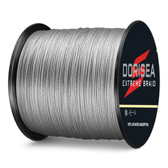 Dorisea Extreme Braid uses ultra strong UHMWPE fibers for high strength and sensitivity