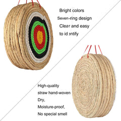 Dostyle archery target layer detail highlights degradable material and craftsmanship.