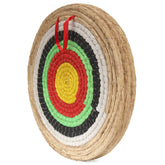 Dostyle archery target round straw face for eco-friendly practice.