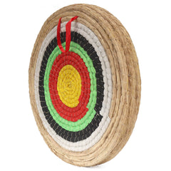 Dostyle archery target round straw face for eco-friendly practice.