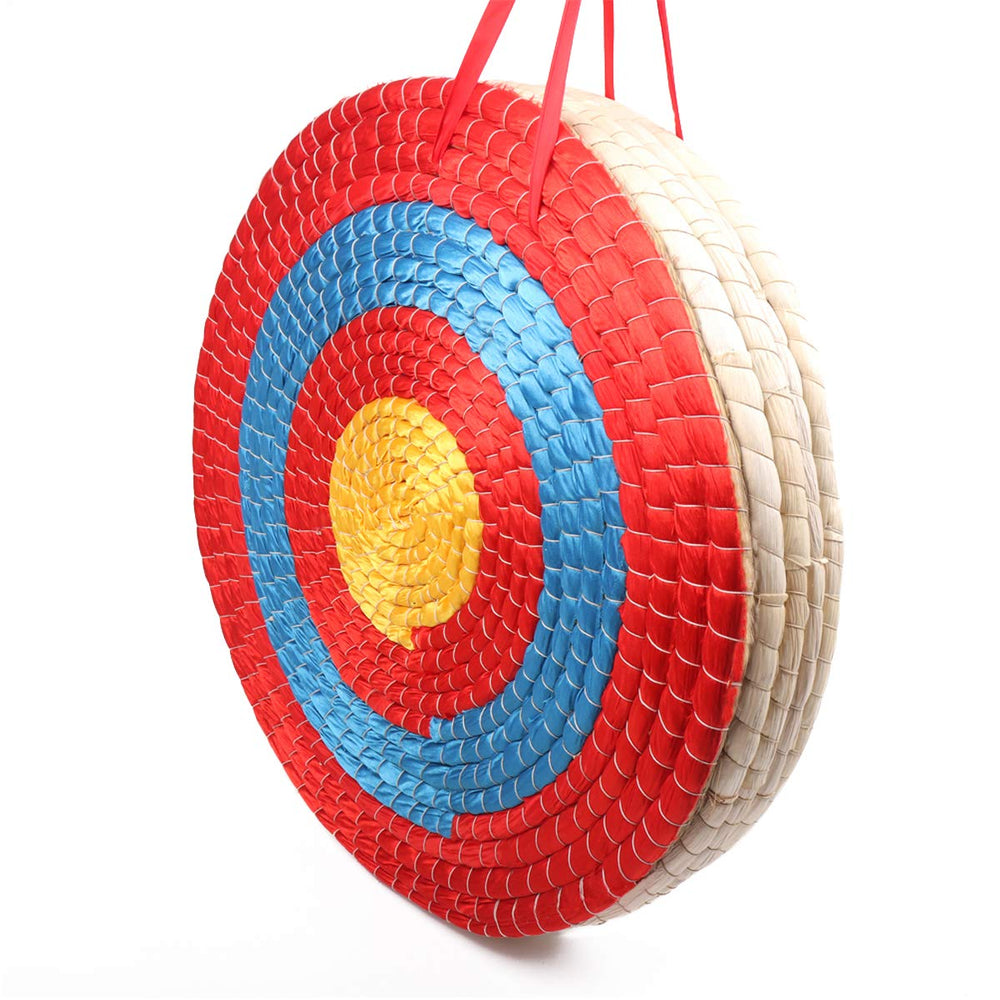 Dostyle traditional handmade straw archery target 1-layer face for precise beginner practice.