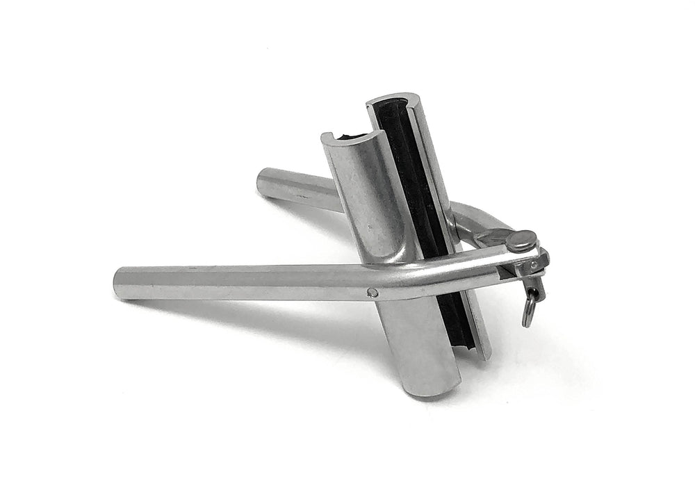 Double D’s Magnum Grip Arrow Puller in hand for easy target retrieval.