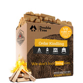 Double Tree Fire Starter Sticks ignite cedar kindling quickly for fast campfires