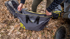 Double zipper system for secure seal