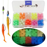 Dovesun A-Glow fishing beads 0.24in 6mm, 600pcs in assorted colors