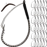Dovesun weedless wacky rig hook size 1-0 for bass