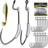 DOVESUN weighted swimbait hook 1/8oz 3/0 close-up