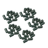 Dovewill green buffer beads pack showing neat knot protection for carp rigs.