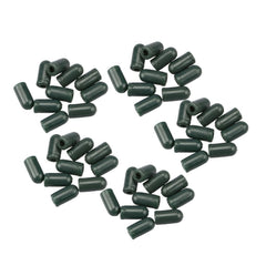 Dovewill green buffer beads pack showing neat knot protection for carp rigs.