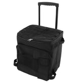 Dpofirs 43L rolling cooler front view showing spacious insulated interior for beverages on outdoor trips