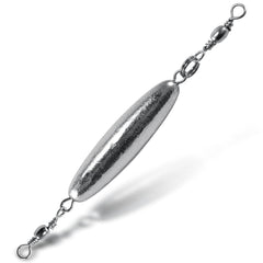 Dr.Fish inline trolling sinker 1/16 oz with double swivel