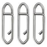 Dr.Fish 40-pack power clips close-up stainless steel