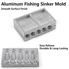 Dr.Fish Bank Sinker Mold set packaging