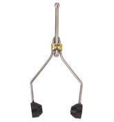 Dr. Slick Ceramic Bobbin Holder with stainless steel and brass finish for steady threading