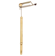 Dr. Slick Rotary Hackle Plier Large — rotary jaw aids precise parachute fly tying.