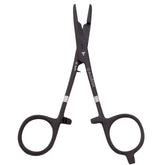 Dr Slick Scissor Clamp serrated jaw close-up for quick line cutting and fly trimming