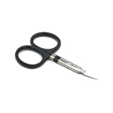 Dr. Slick tungsten carbide arrow scissor 3.5-inch blade close-up for precision cuts