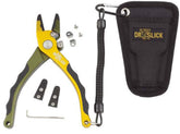 Dr Slick Typhoon pliers 6.5 inches in hand showing durable cutting power