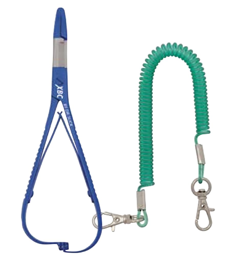Dr. Slick XBC mitten scissor clamp with straight jaw for tippet cuts and streamside tasks