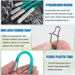 No-snag sinking weight for trolling and drifting