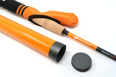 MIZUCHI zx340 Zoom 9.6ft Tenkara rod assembled for fishing