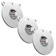 Dragon Targets AR500 3-Pack target 1 offers durable steel for reliable hit feedback.