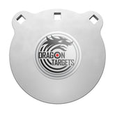 Dragon Targets AR500 8-inch gong offers durable American-made steel for long-range practice.