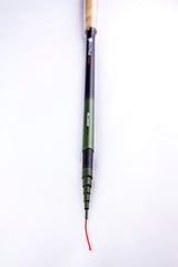 Close-up of line holder and tippet from the Hellbender starter package
