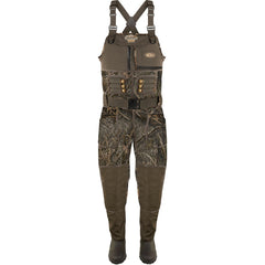 Front view of Drake Buckshot Eqwader 1600 Neoprene 3.0 waders