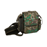 Drake Run-N-Gun turkey chest pack bino-harness: silent, quick bino access.