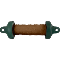 Drake Stage 2 Retrieve-Rite bumper, heathered brown, front view, ideal for gentle fetch training.