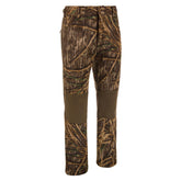 Drake Waterfowl Endurance jeans-cut wader pants front view showing silent stretch fabric for mid-season hunts.