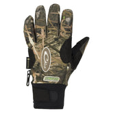 Drake Waterfowl EST Refuge HS Gore-Tex gloves in Shadowgrass 2XL close-up show waterproof performance.