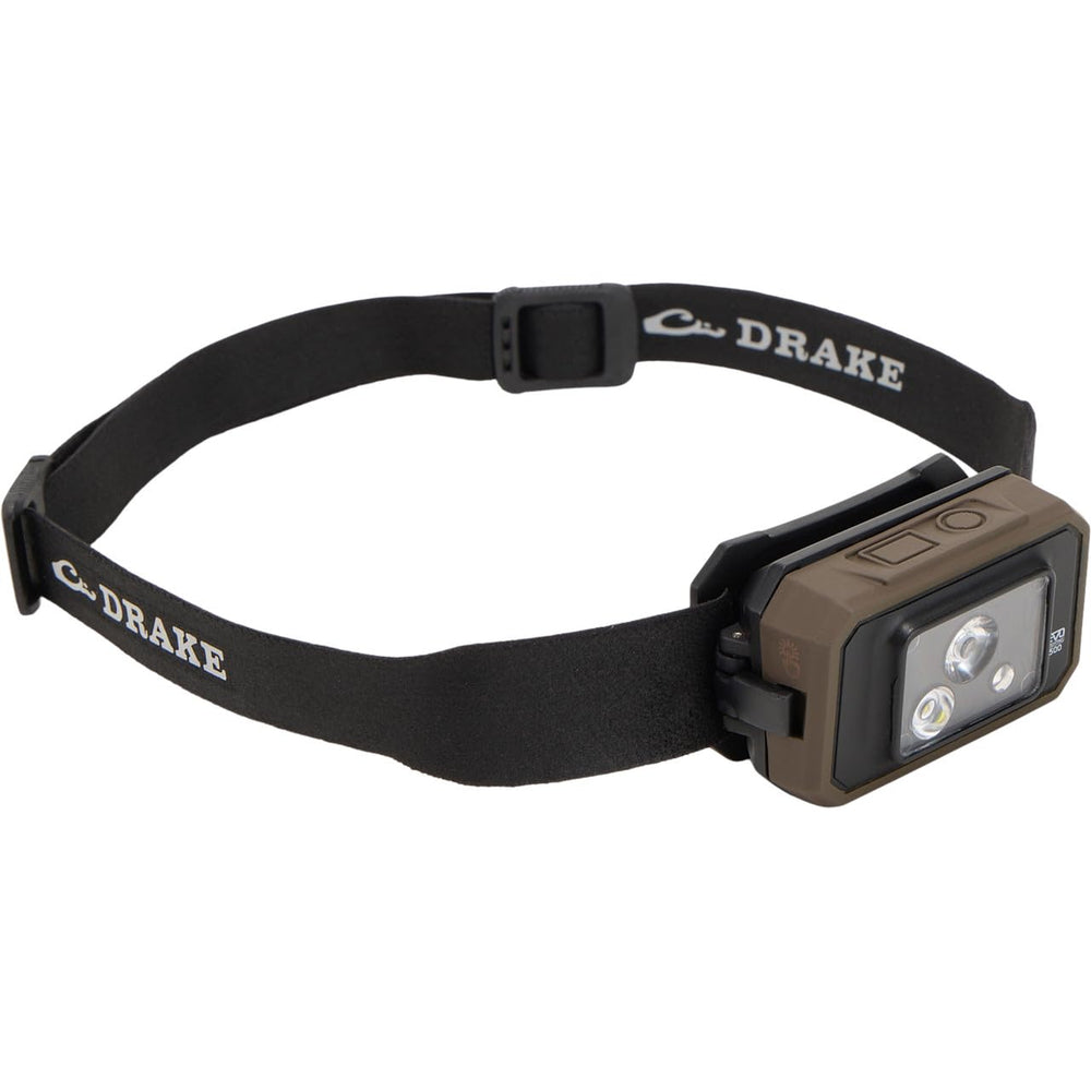 Drake Waterfowl EVO500 beam illumination demonstrates bright field lighting for early hunts.