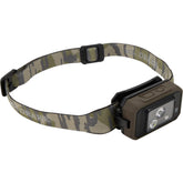 Drake Waterfowl EVO500 beam closeup demonstrates bright 500-lumen output for low-light hunts.
