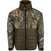 Drake Waterfowl Guardian Flex Eqwader jacket front view, durable waterproof protection and breathable comfort.