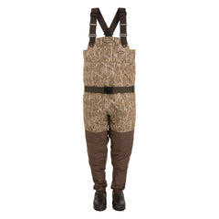 Drake Waterfowl insulated breathable chest wader front view with sewn-in liner