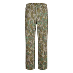 Drake Waterfowl Throwback 80 Field Pant antique brass riveted pockets offer durable storage during hunts.