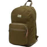 Drake Waterfowl Throwback 80 backpack front view highlighting rugged canvas and classic silhouette for daily use