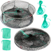 Drasry crab trap with large open entrances for blue crabs.