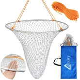 Drasry foldable bridge-pier-net folded for easy storage and transport