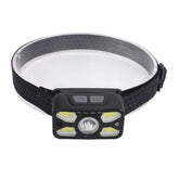 Drfeify headlamp built-in battery for long outdoor sessions.