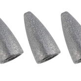 Dr.Fish bullet sinker 3-4oz pack showing fast sinking performance for bass rigs