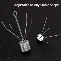 Dr.Fish spider sinker 8oz bottom view for deep water load.