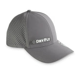 Dry Fly cap front view in Adams Gray